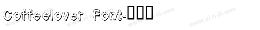Coffeelover Font字体转换